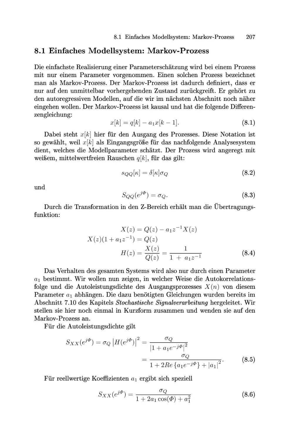 Einfaches Modellsystem