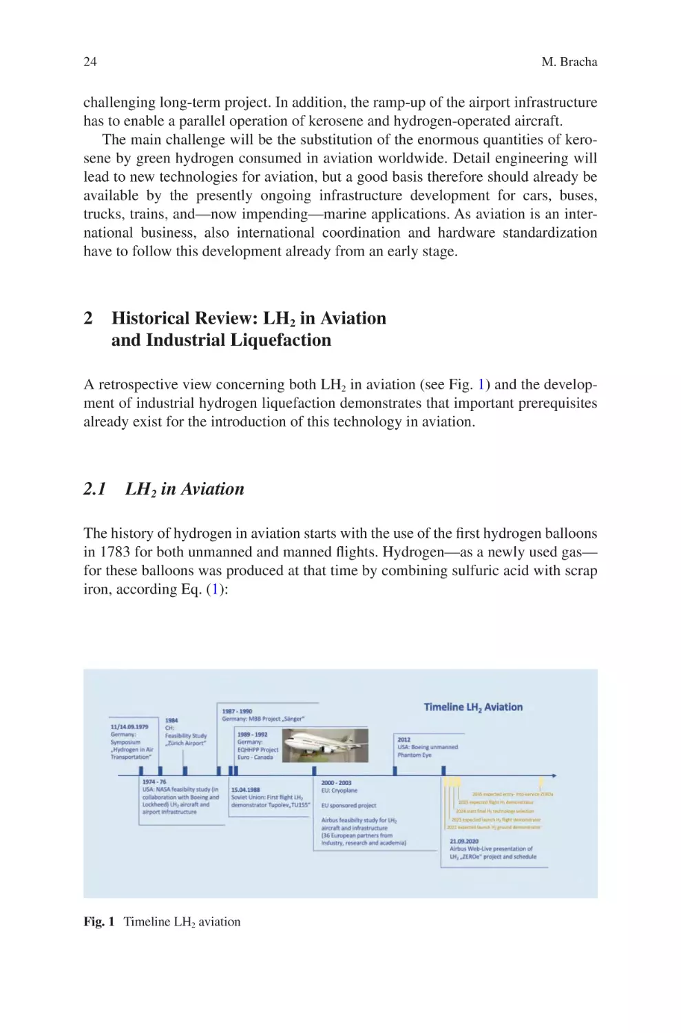 2 Historical Review
2.1 LH2 in Aviation