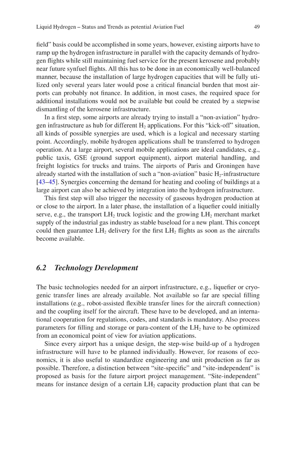 6.2 Technology Development