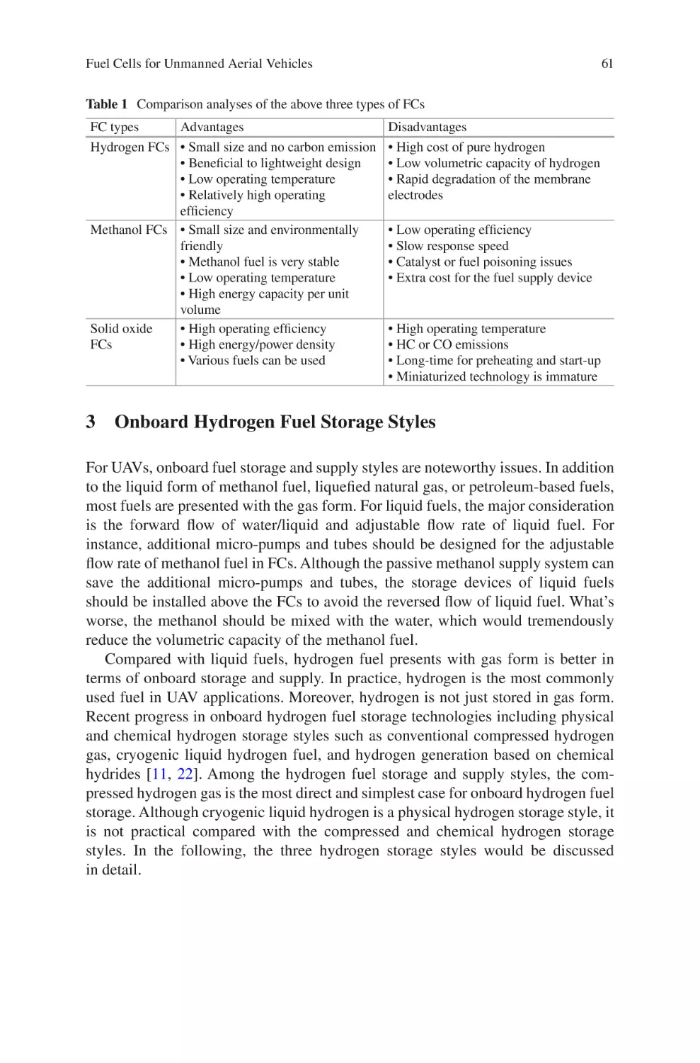 3 Onboard Hydrogen Fuel Storage Styles