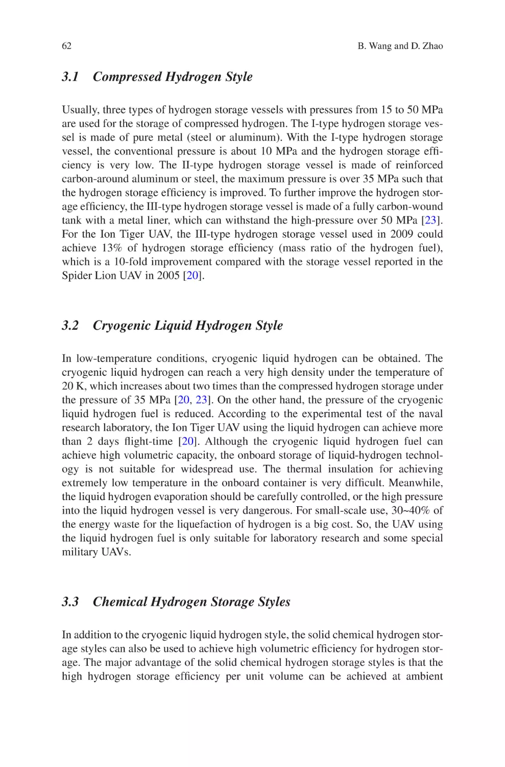 3.1 Compressed Hydrogen Style
3.2 Cryogenic Liquid Hydrogen Style
3.3 Chemical Hydrogen Storage Styles
