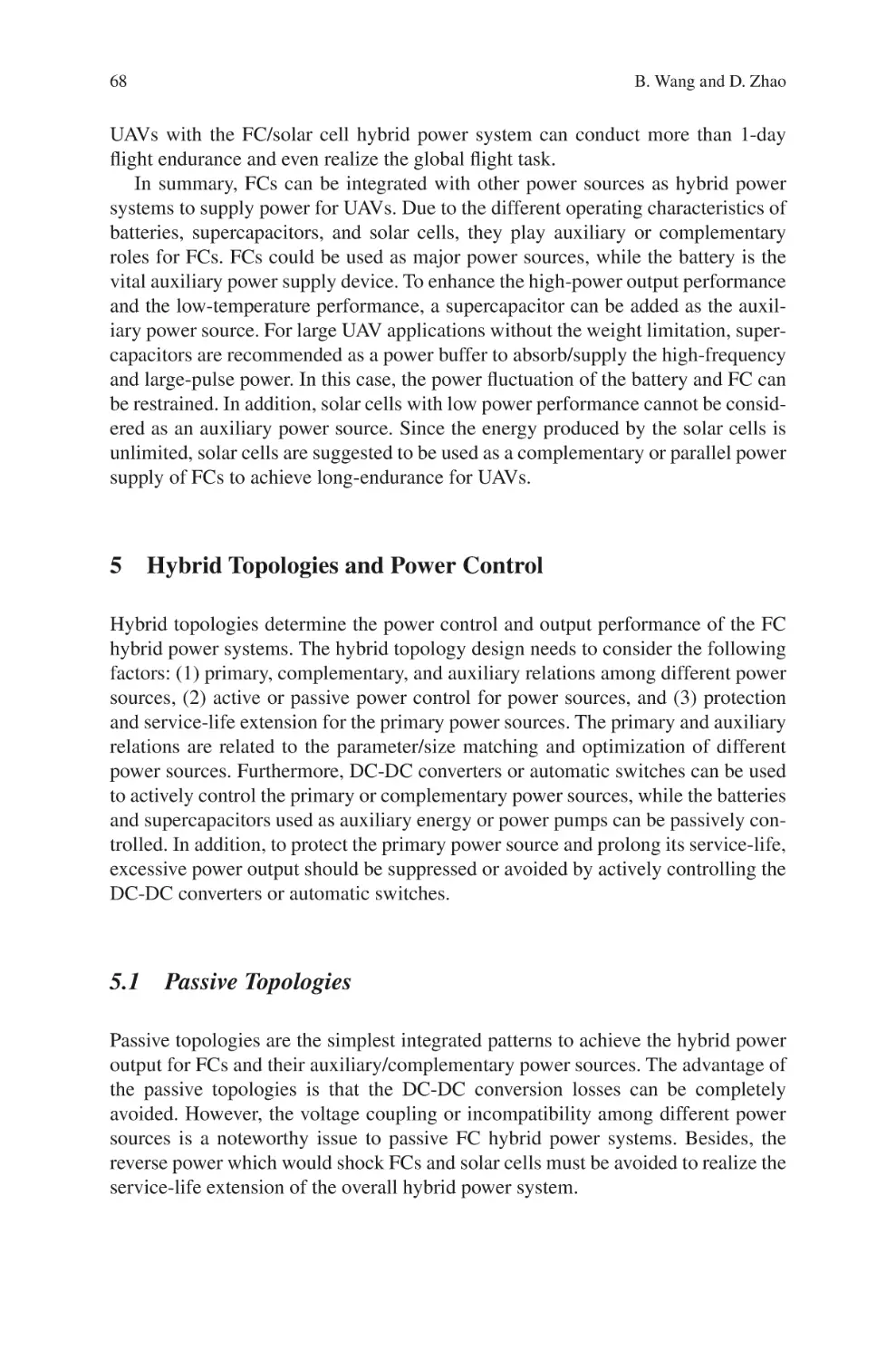 5 Hybrid Topologies and Power Control
5.1 Passive Topologies