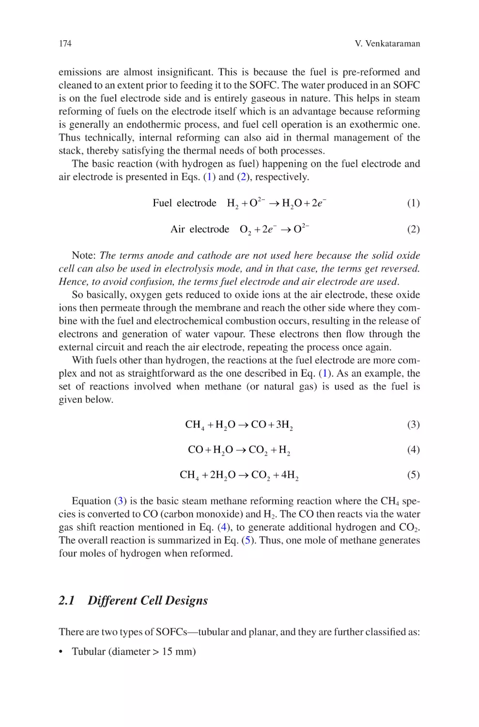 2.1 Different Cell Designs