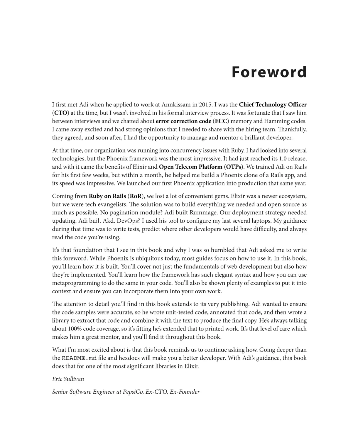 Foreword