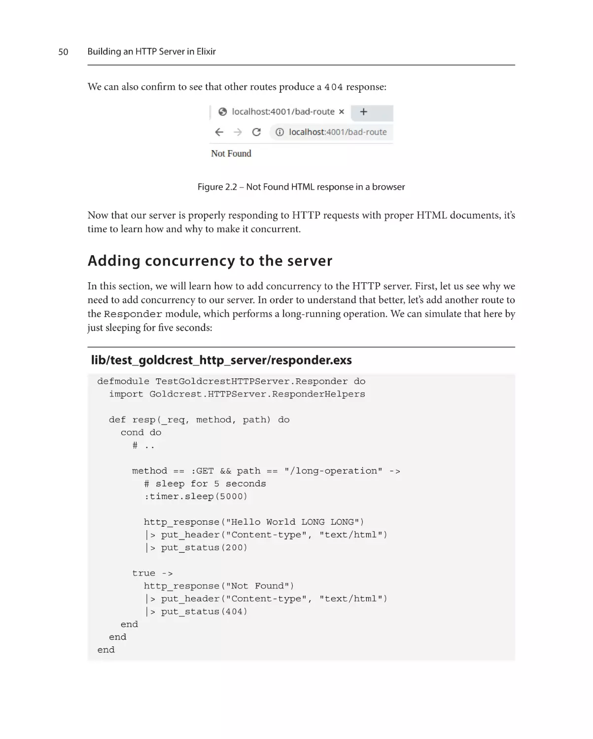 Adding concurrency to the server