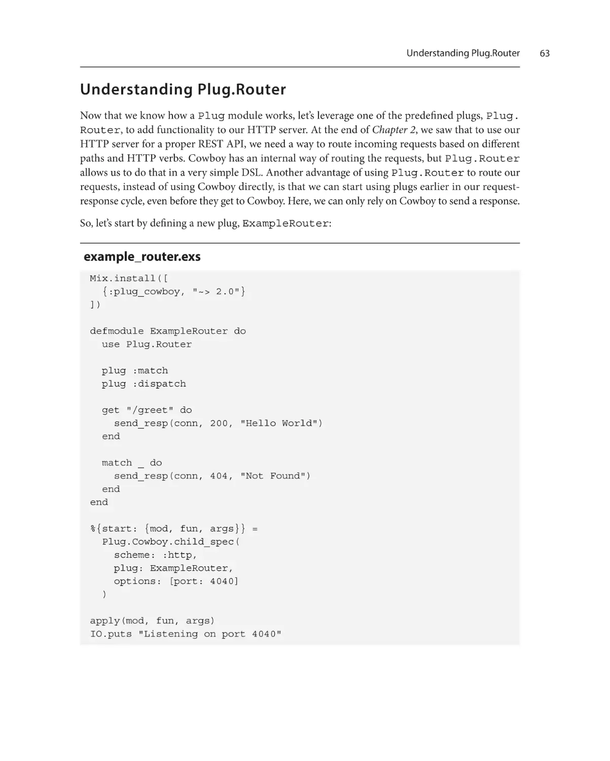 Understanding Plug.Router