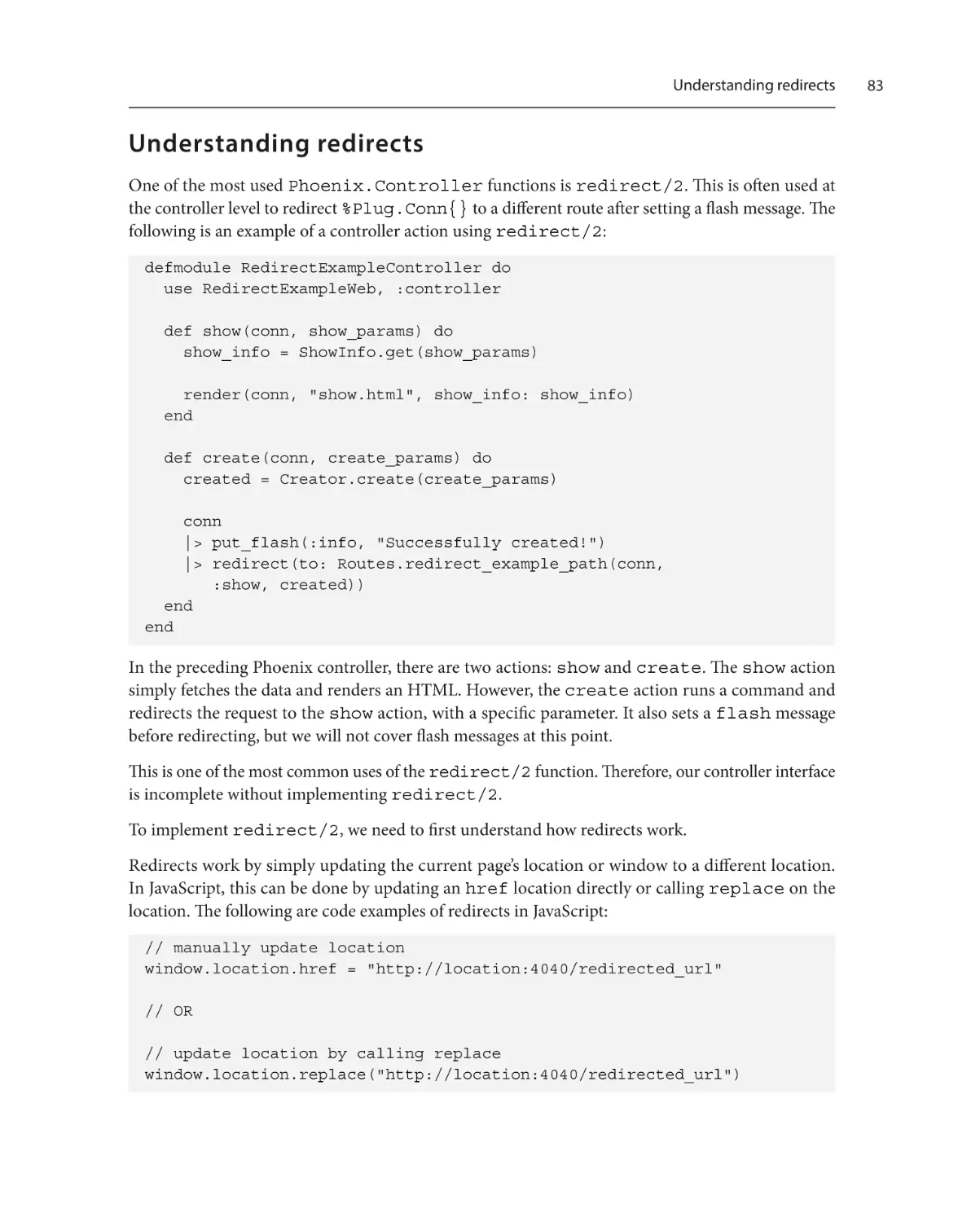 Understanding redirects