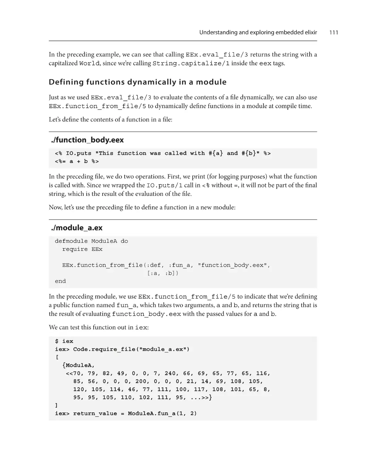 Defining functions dynamically in a module