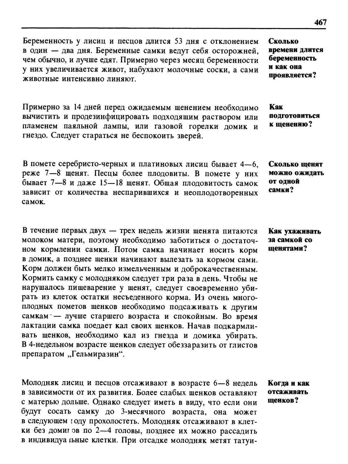 Сколько времени длится беременность и как она проявляется?
Как подготовиться к щенению?
Сколько щенят можно ожидать от одной самки?
Как ухаживать за самкой со щенятами?
Когда и как отсаживать щенков?