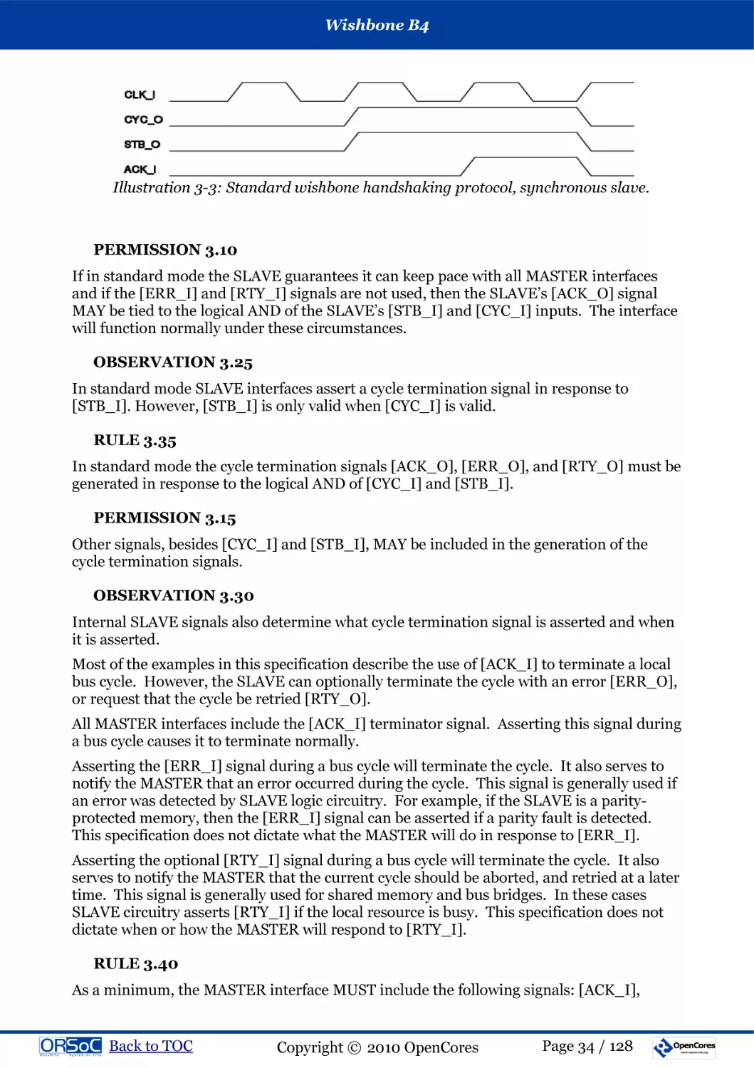 PERMISSION 3.10
OBSERVATION 3.25
RULE 3.35
PERMISSION 3.15
OBSERVATION 3.30
RULE 3.40