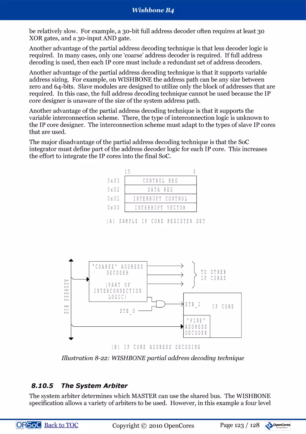 8.10.5  The System Arbiter