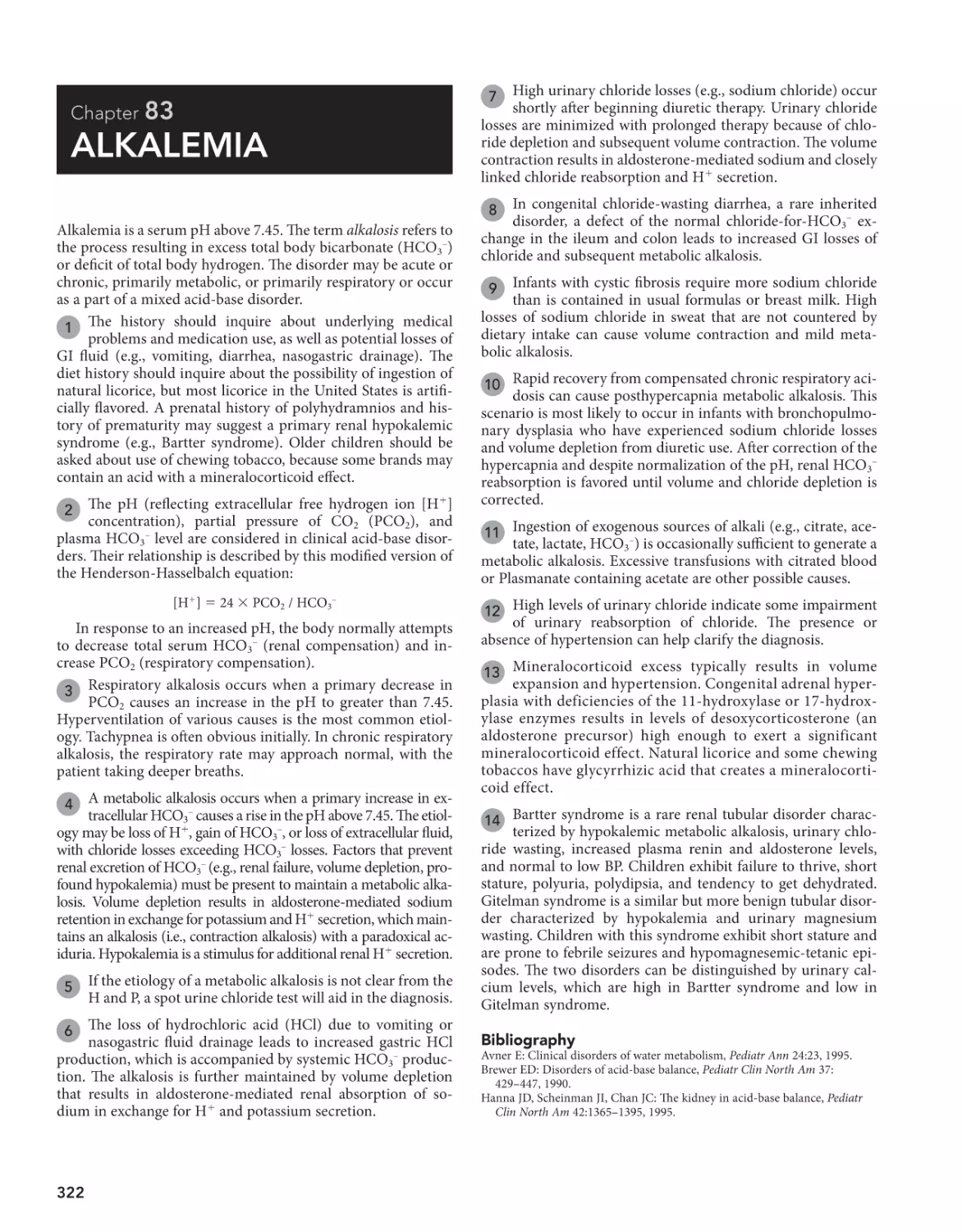 83 Alkalemia
Bibliography