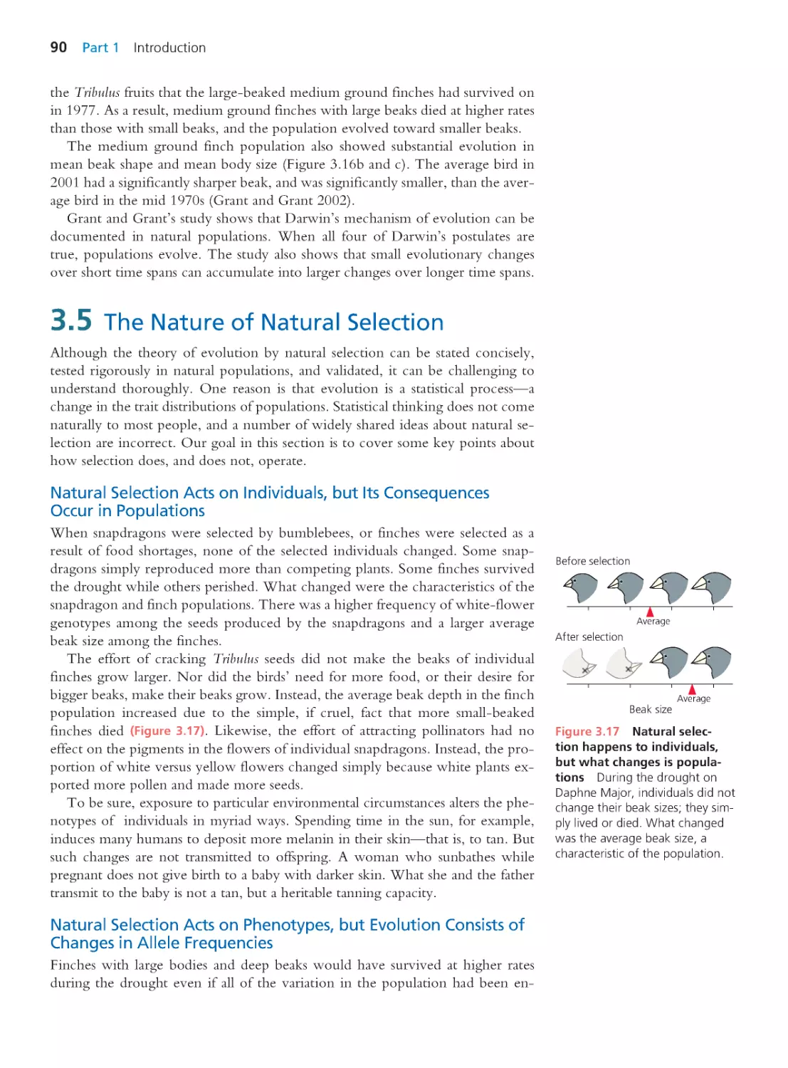 3.5 The Nature of Natural Selection