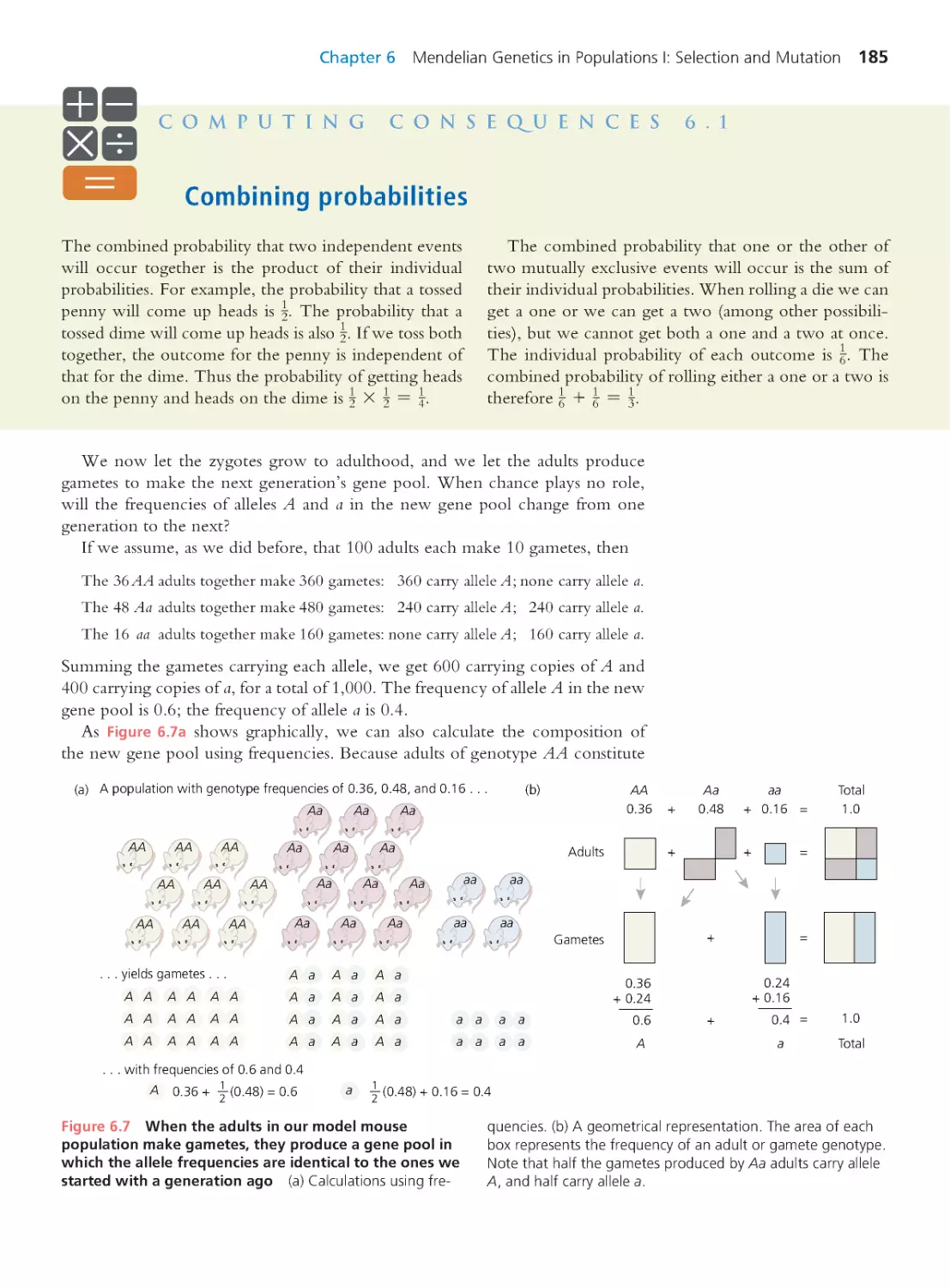 Computing Consequences 6.1 Combining probabilities
