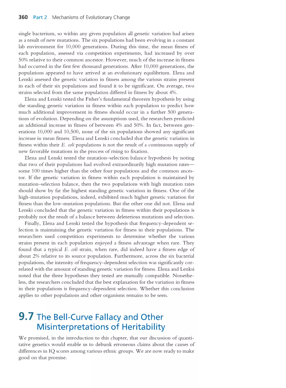 9.7 The Bell-Curve Fallacy and Other Misinterpretations of Heritability