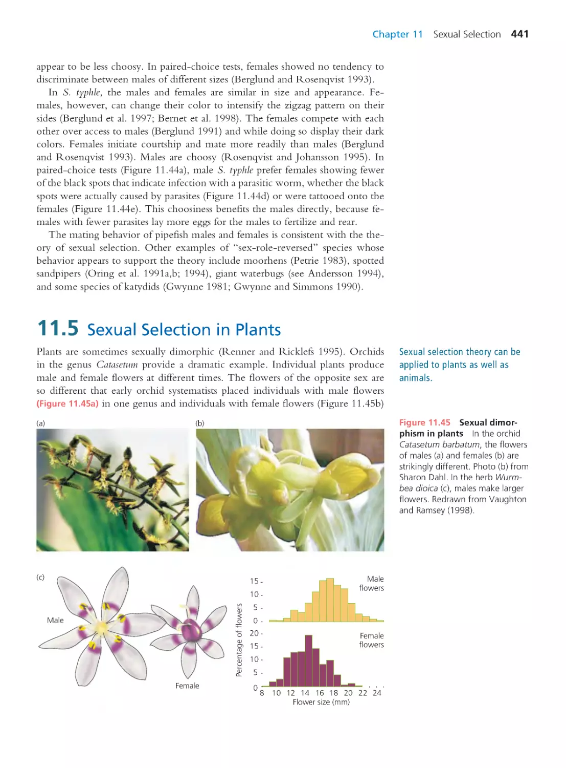 11.5 Sexual Selection in Plants