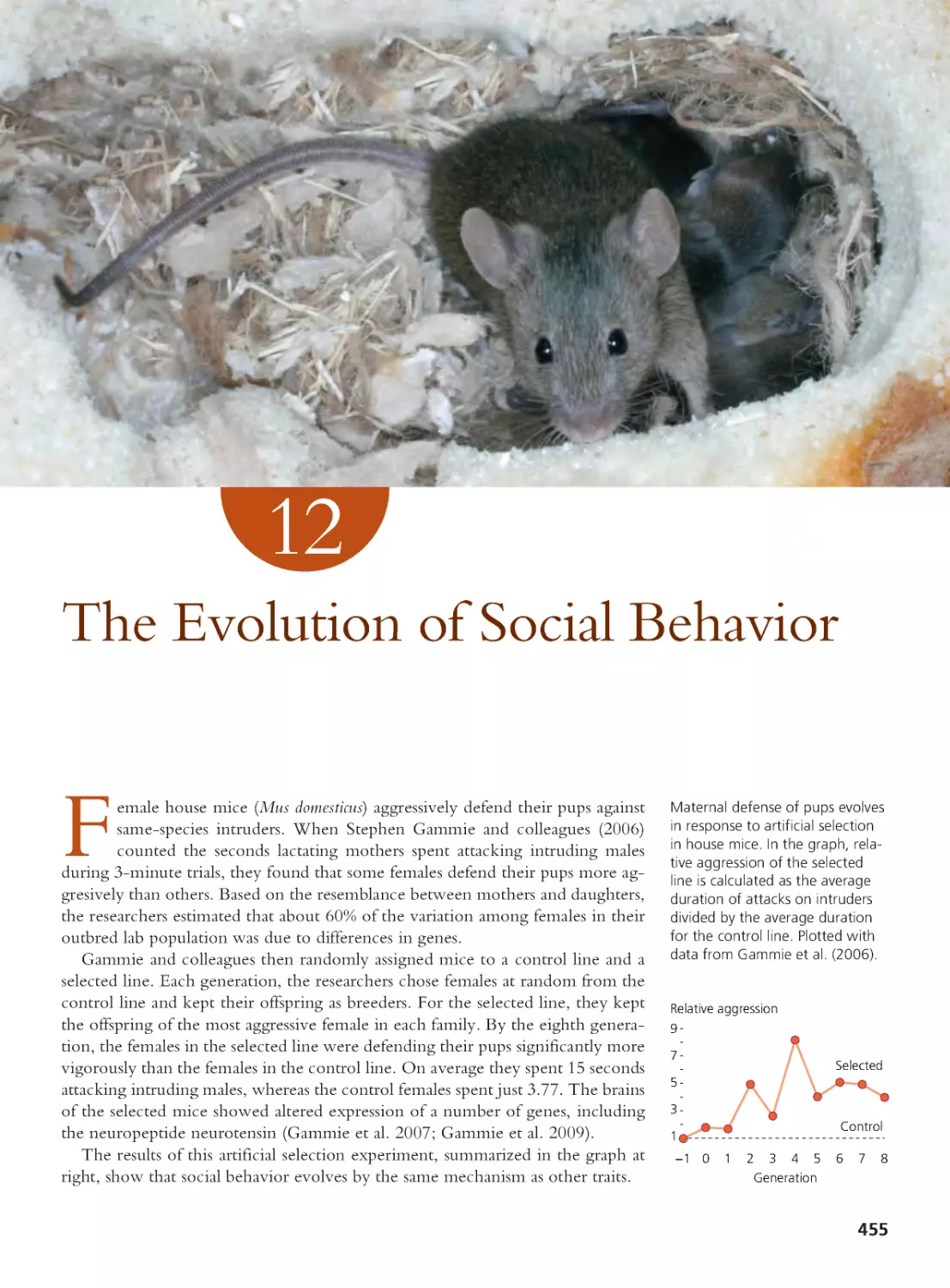 CHAPTER 12 The Evolution of Social Behavior