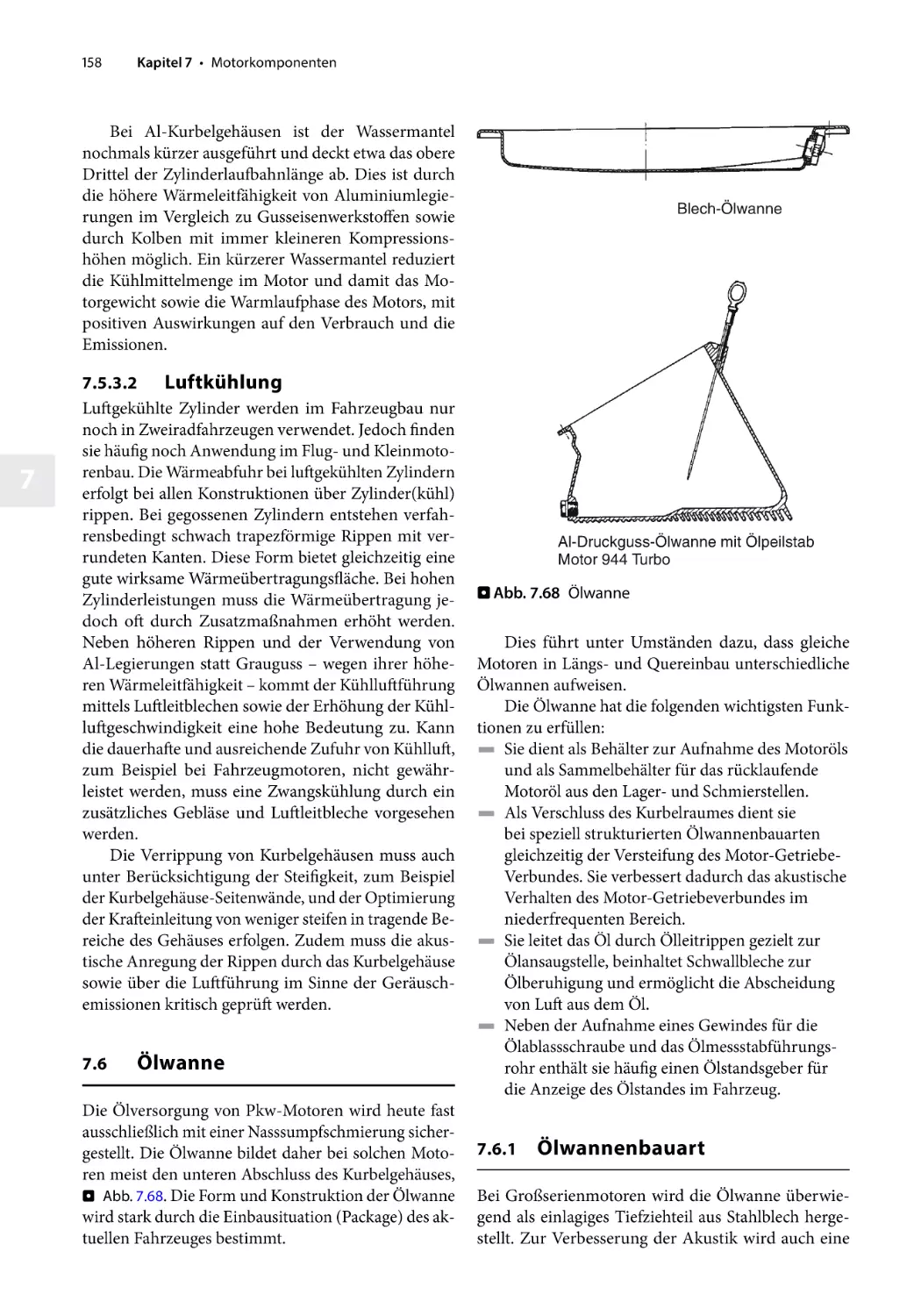 7.6 Ölwanne
7.6.1 Ölwannenbauart