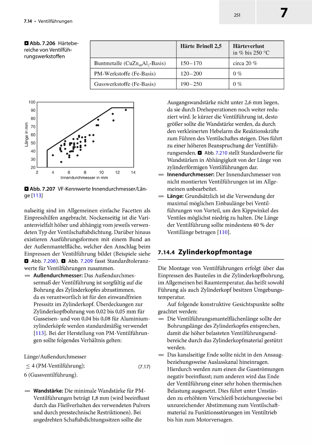 7.14.4 Zylinderkopfmontage