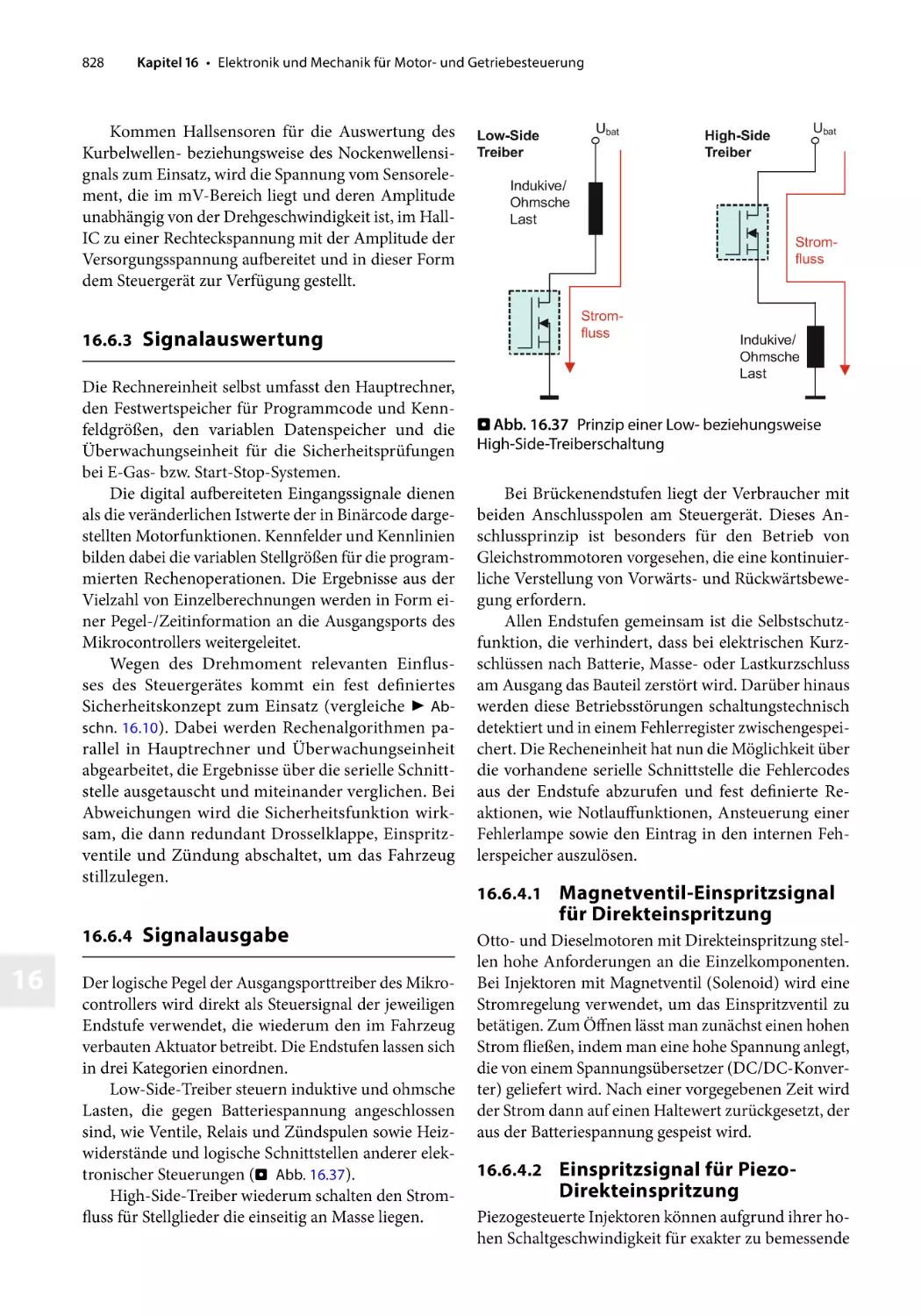 16.6.3 Signalauswertung
16.6.4 Signalausgabe