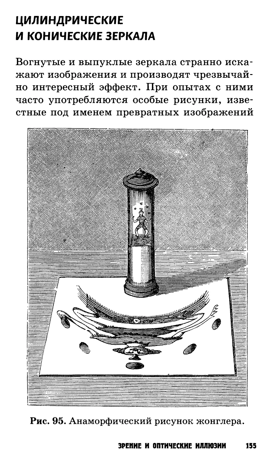 Цилиндрические и конические зеркала