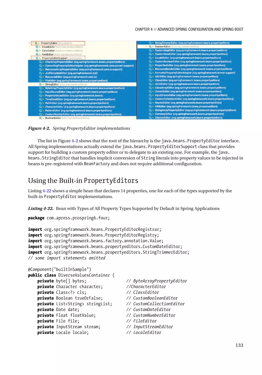 Using the Built-in PropertyEditors