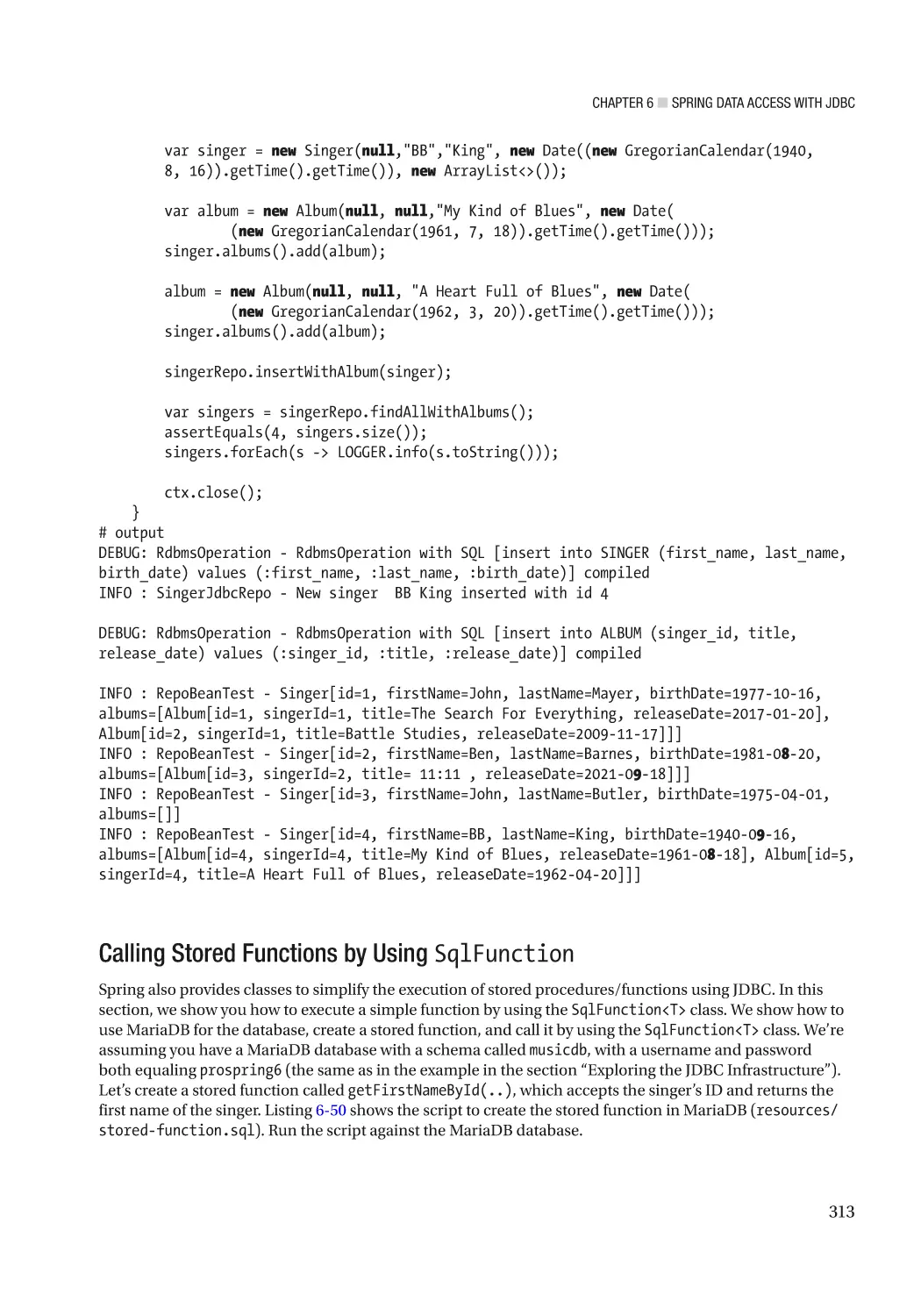 Calling Stored Functions by Using SqlFunction