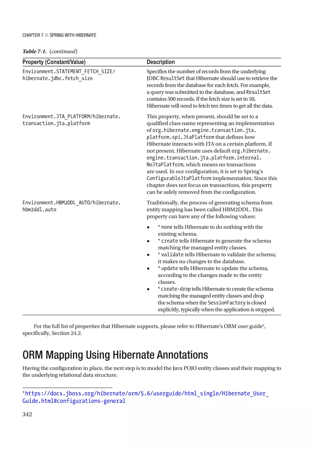 ORM Mapping Using Hibernate Annotations