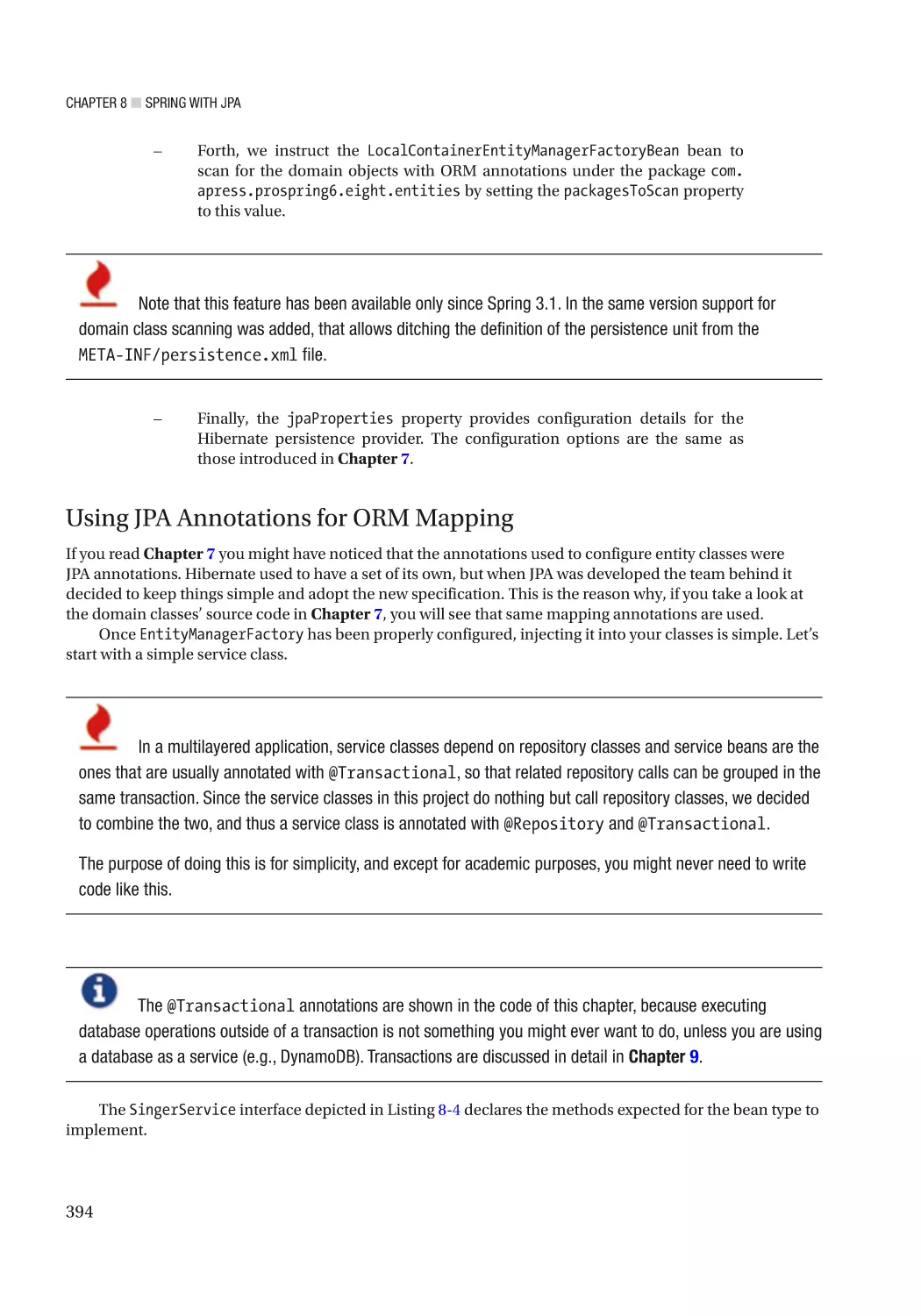 Using JPA Annotations for ORM Mapping