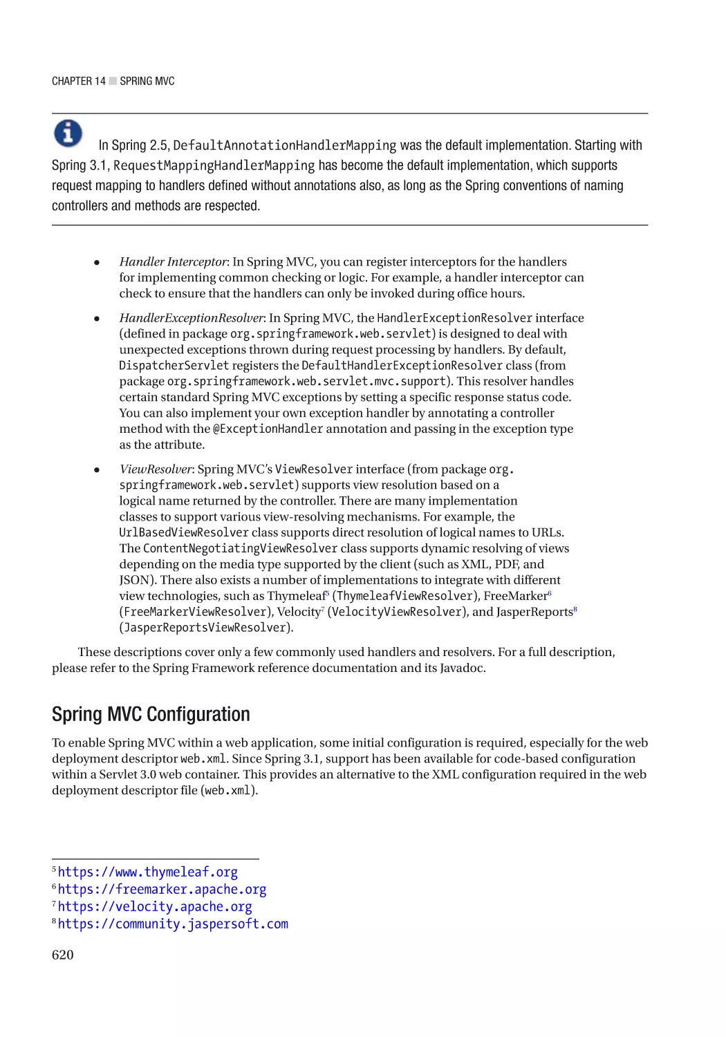 Spring MVC Configuration