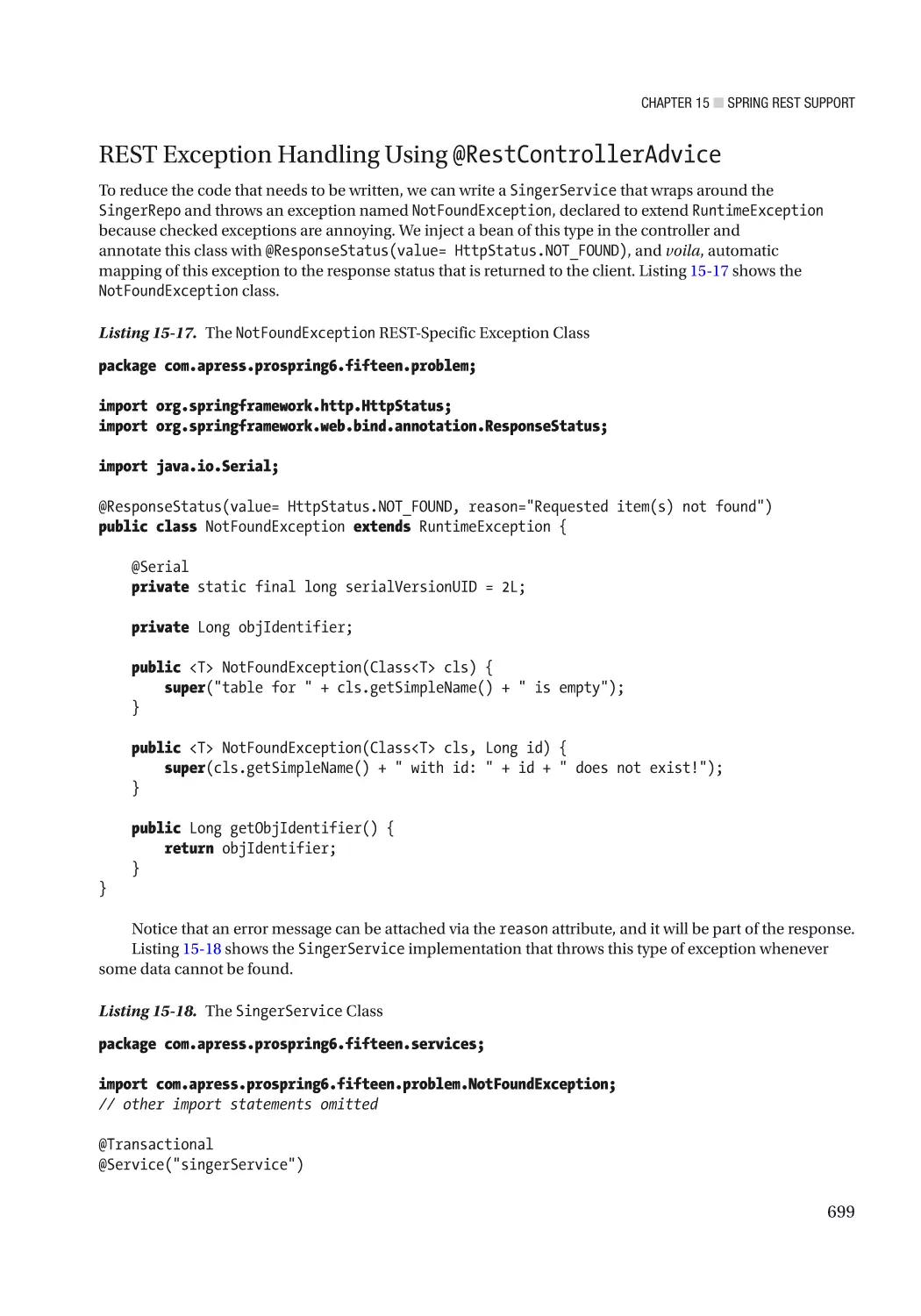 REST Exception Handling Using @RestControllerAdvice