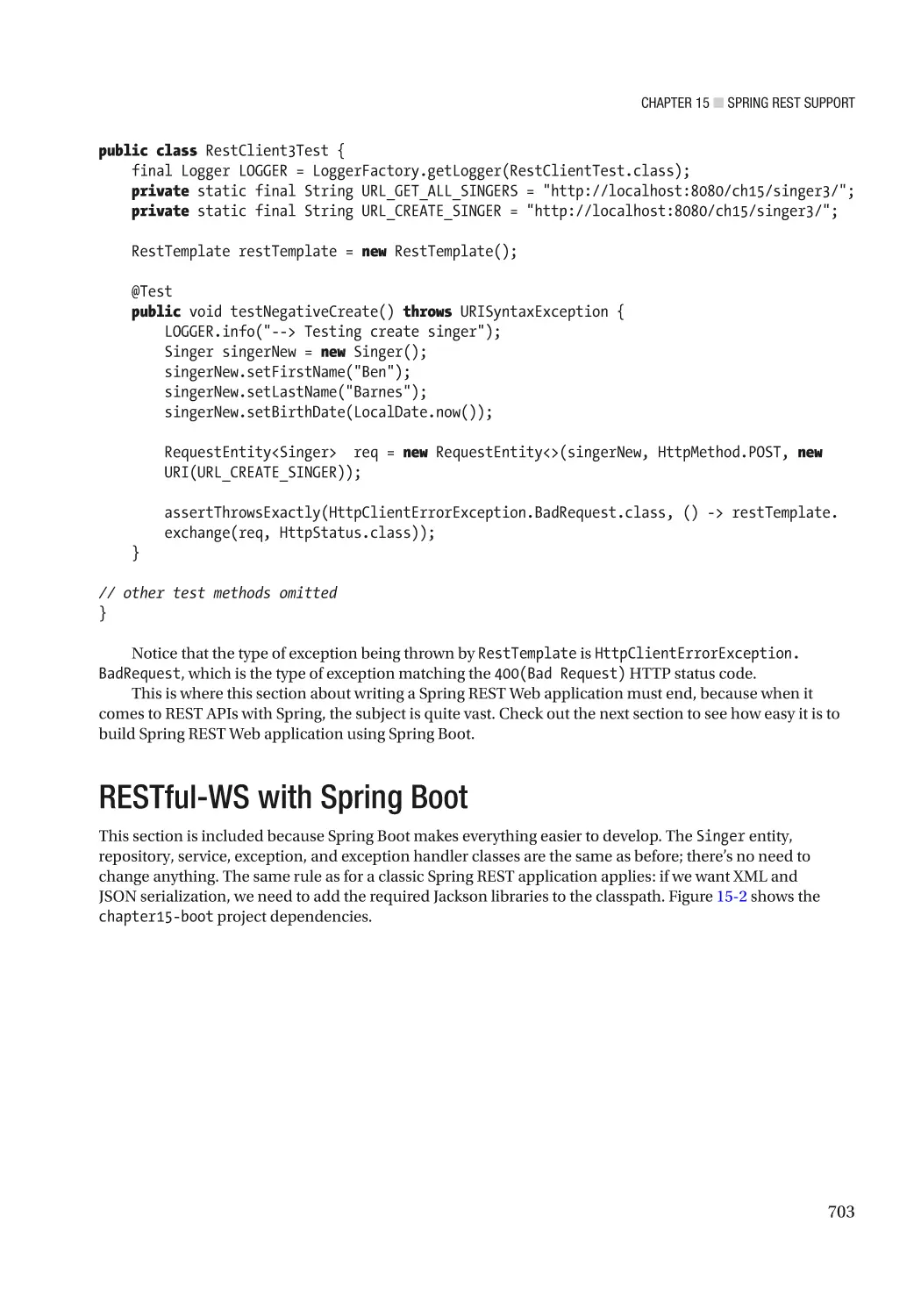 RESTful-WS with Spring Boot