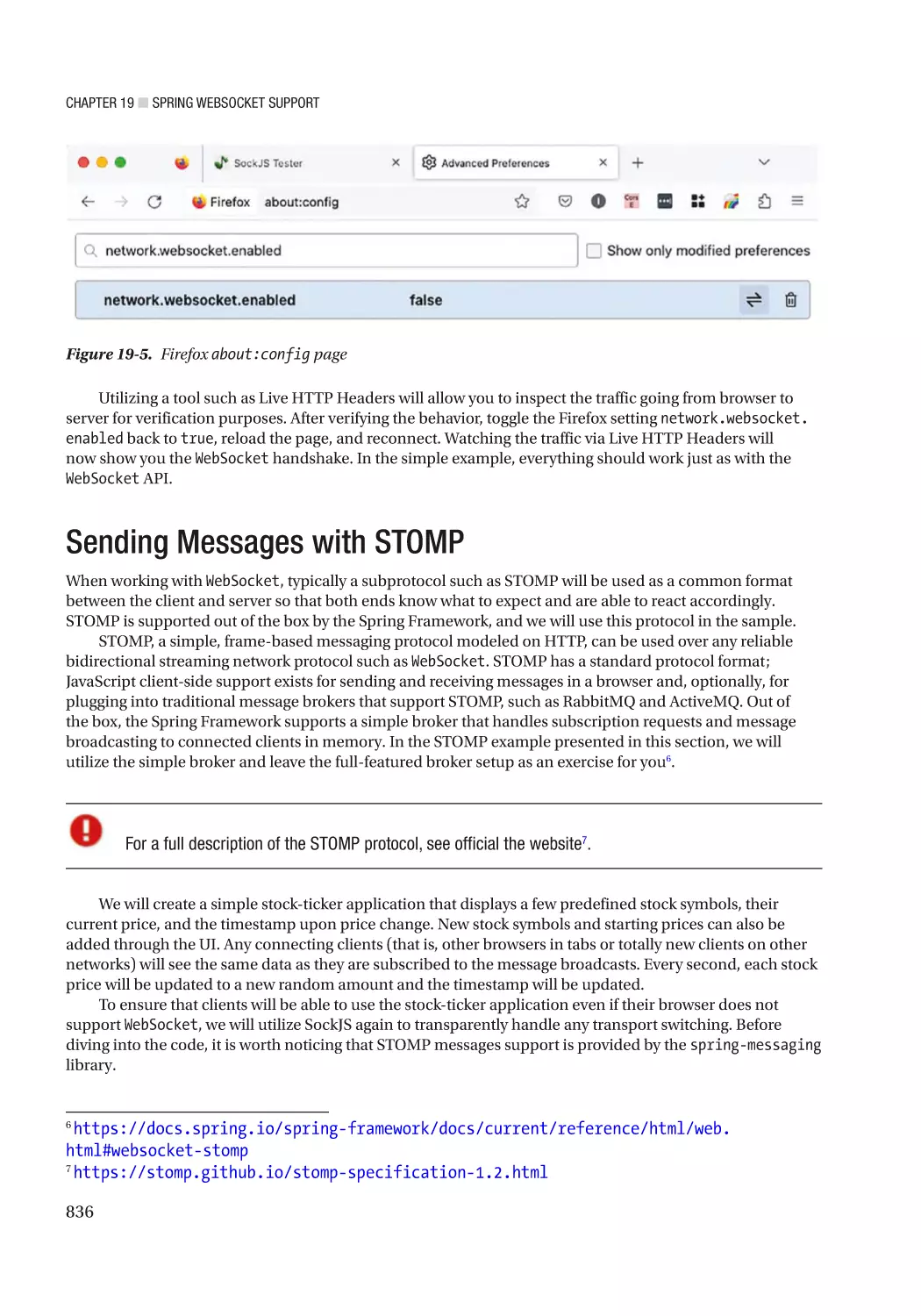 Sending Messages with STOMP