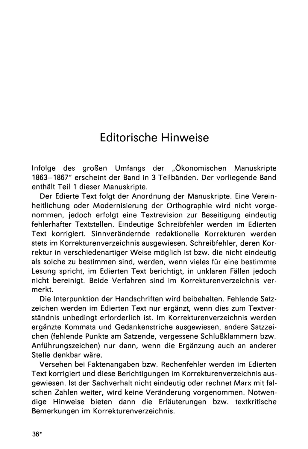 Editorische Hinweise