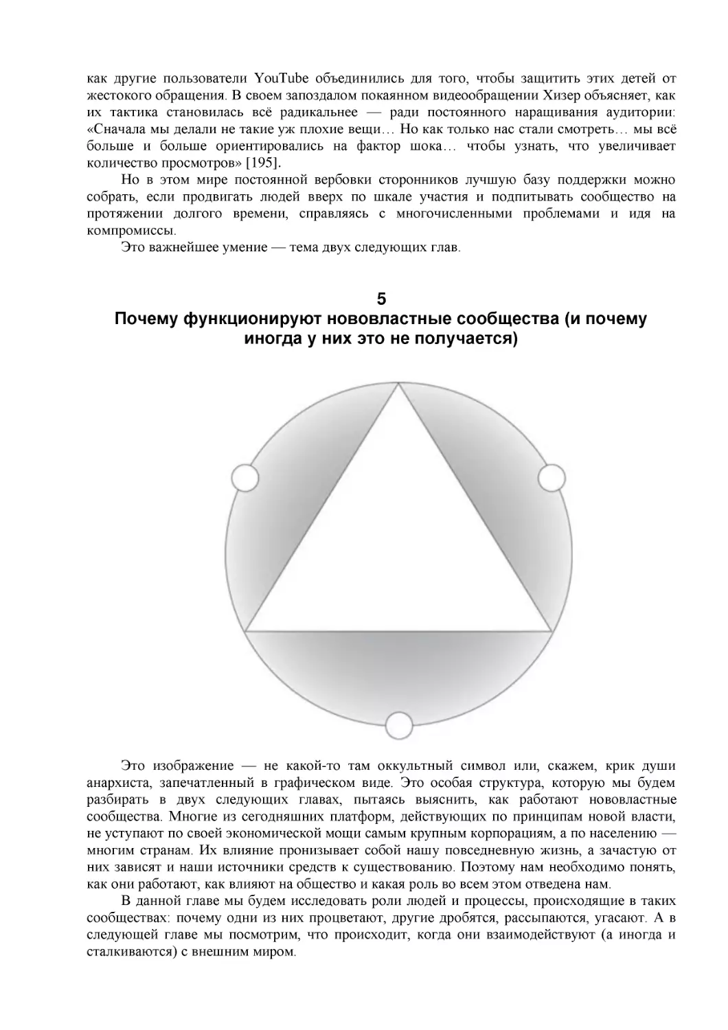 5
Почему функционируют нововластные сообщества (и почему иногда у них это не получается)