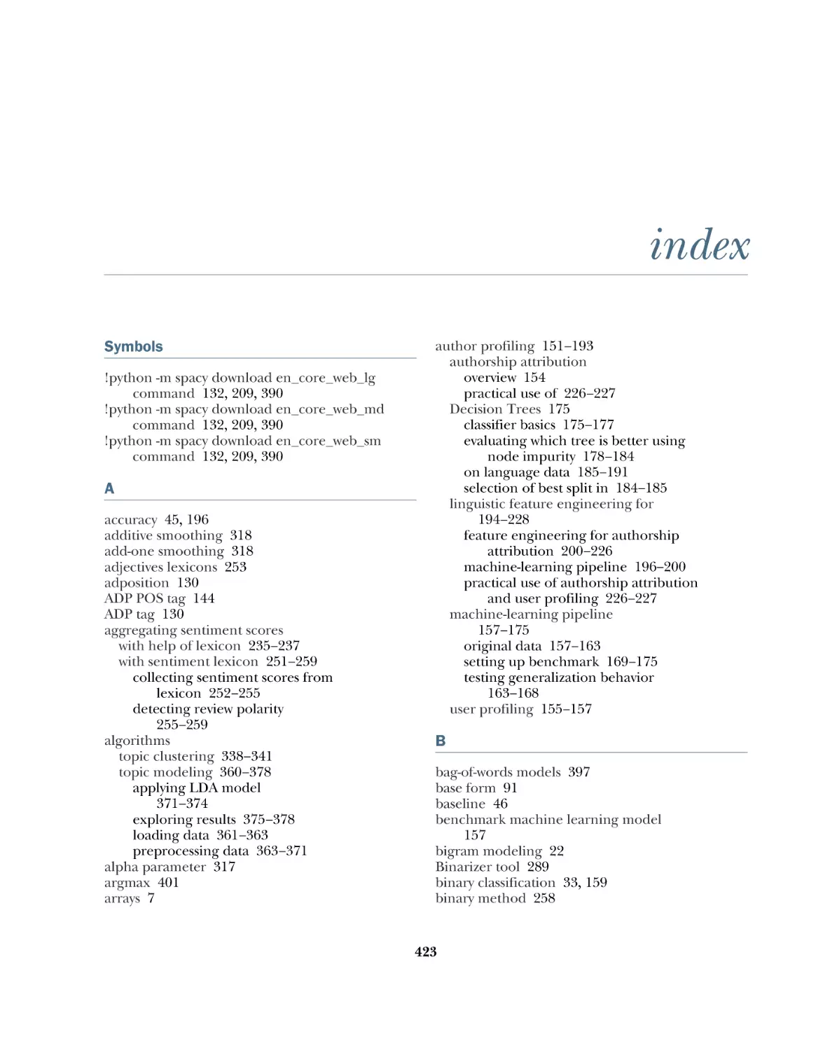 index
Symbols
A
B