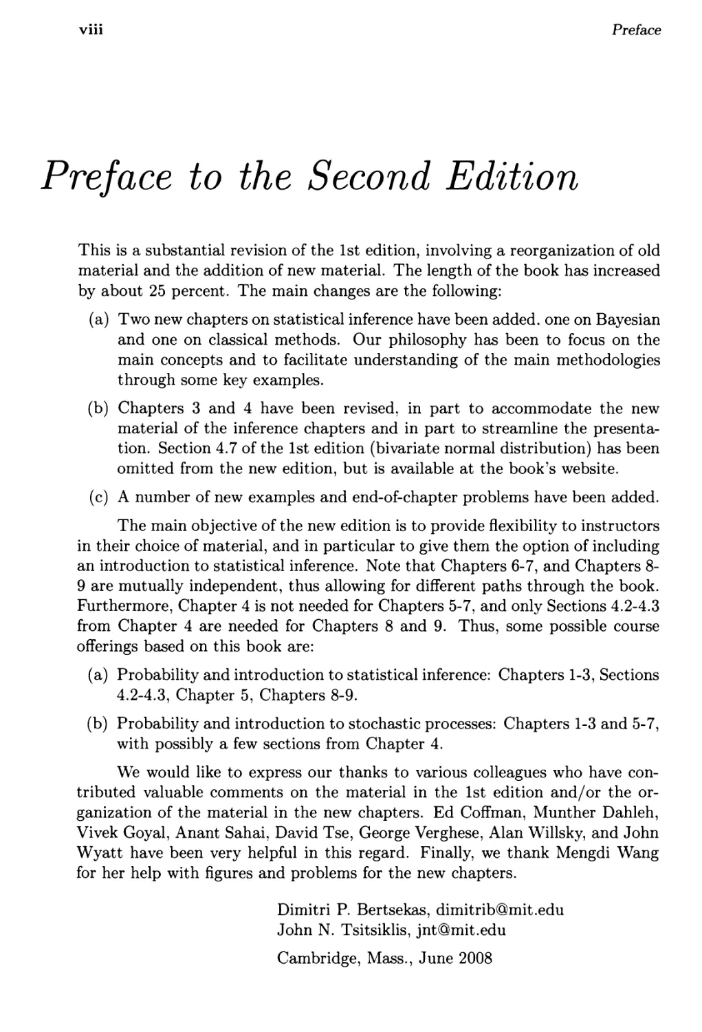 Preface to the Second Edition