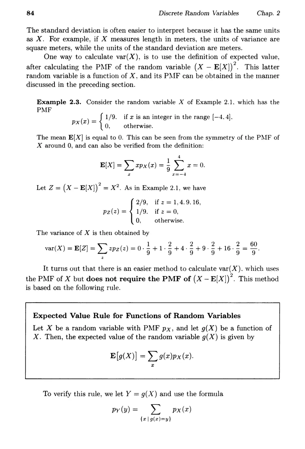 2.2. Probability Mass Functions