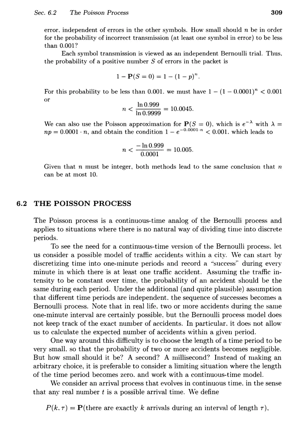 6.2. The Poisson Process