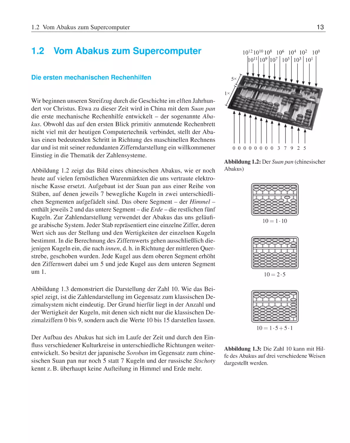 1.2 Vom Abakus zum Supercomputer