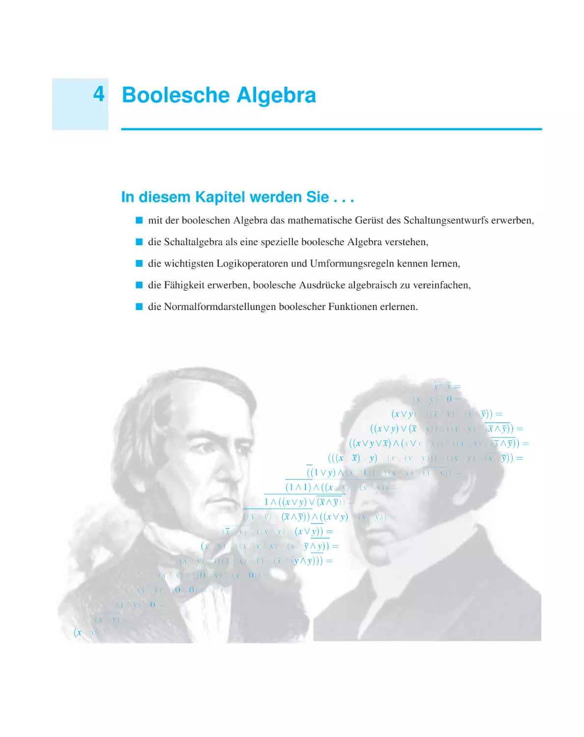 4 Boolesche Algebra