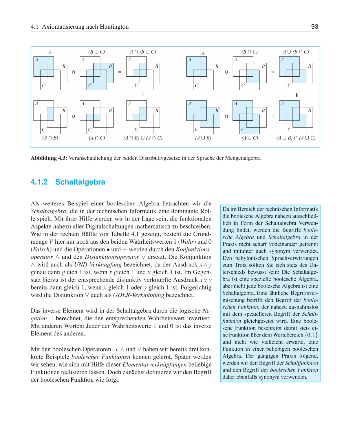 4.1.2 Schaltalgebra