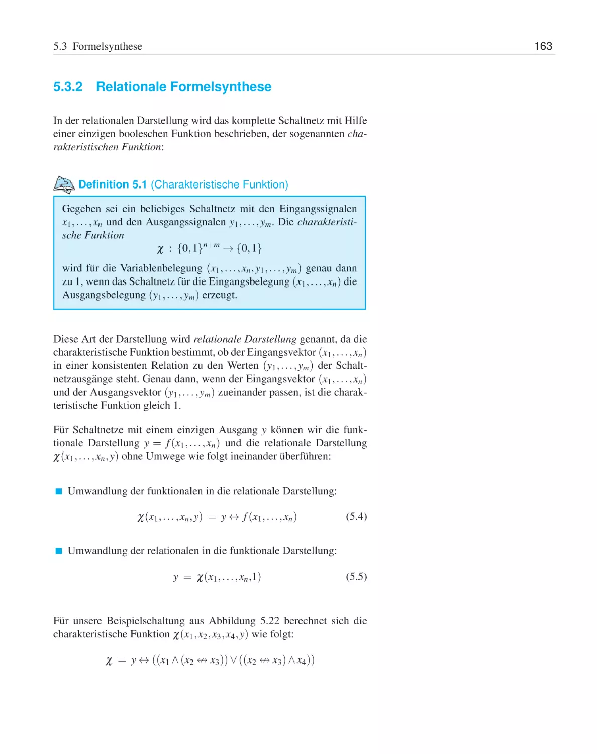 5.3.2 Relationale Formelsynthese