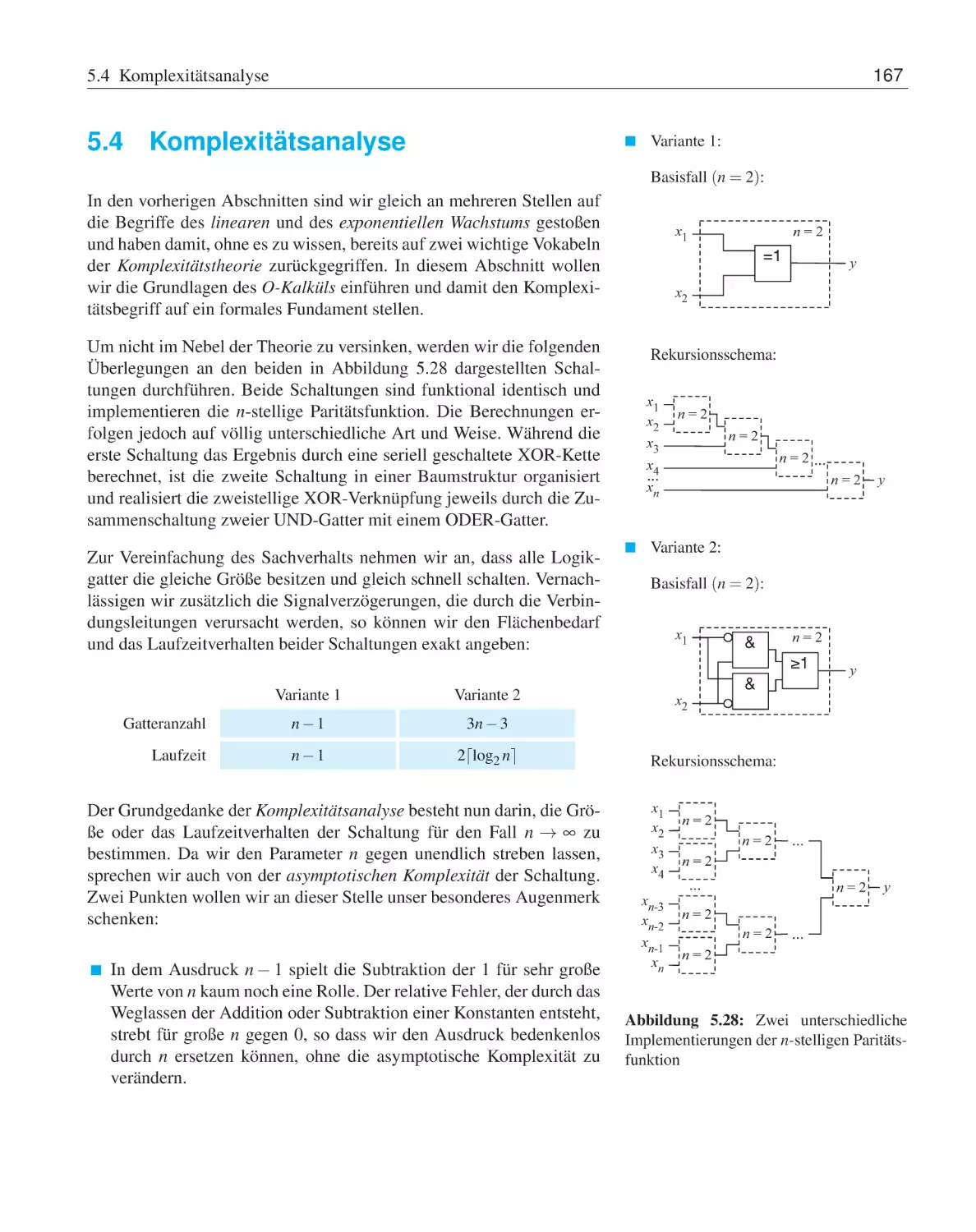 5.4 Komplexitätsanalyse