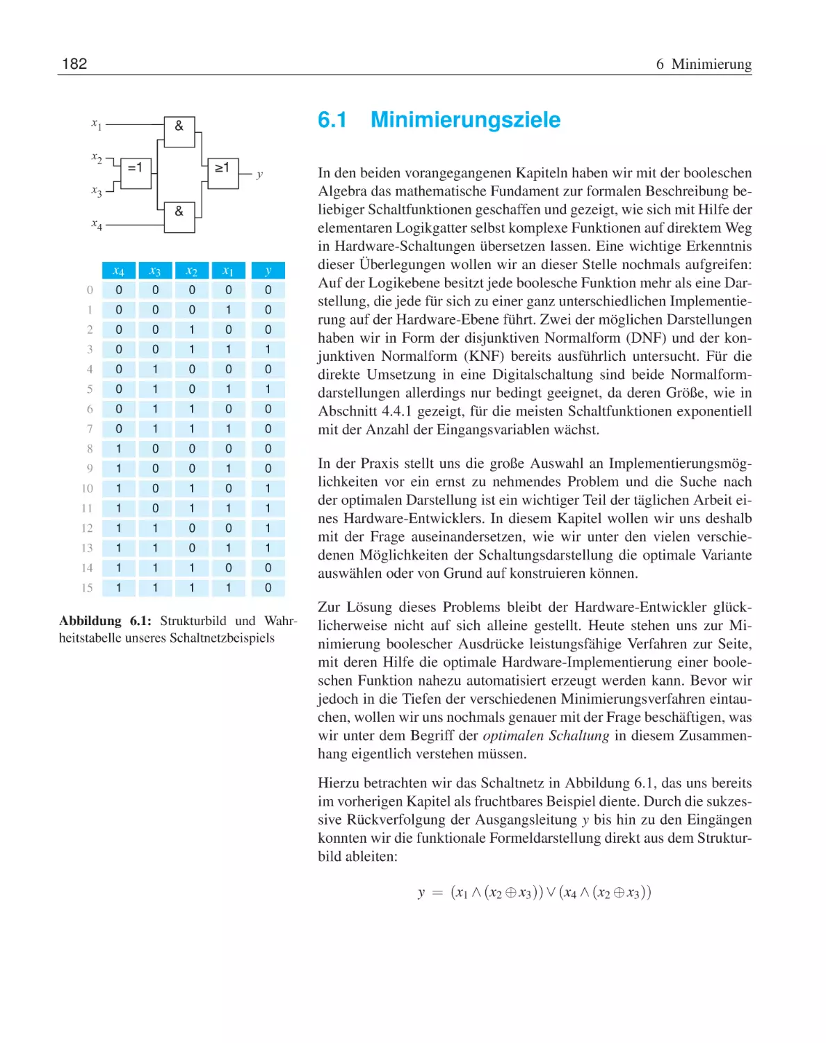 6.1 Minimierungsziele