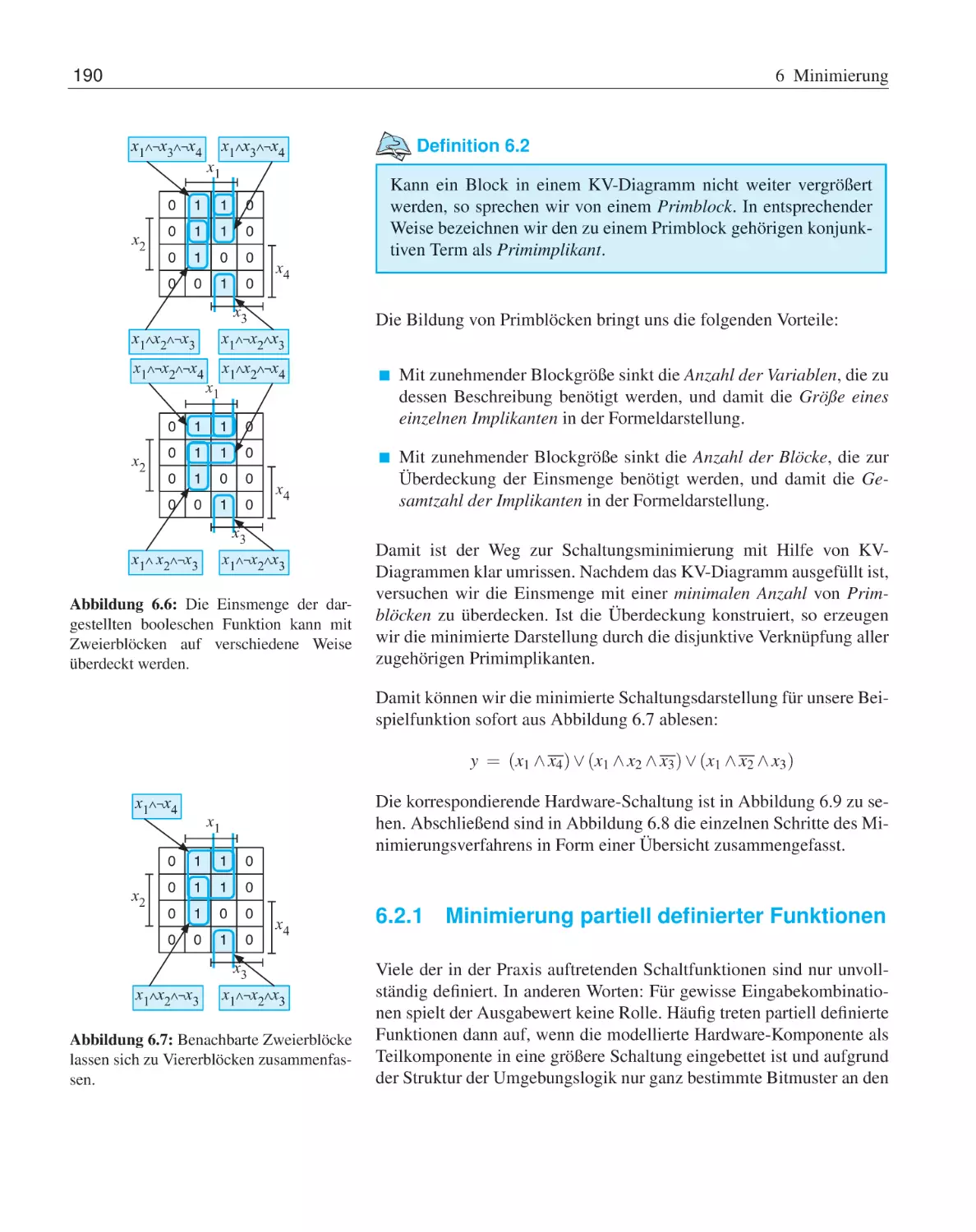 6.2.1 Minimierung partiell definierter Funktionen