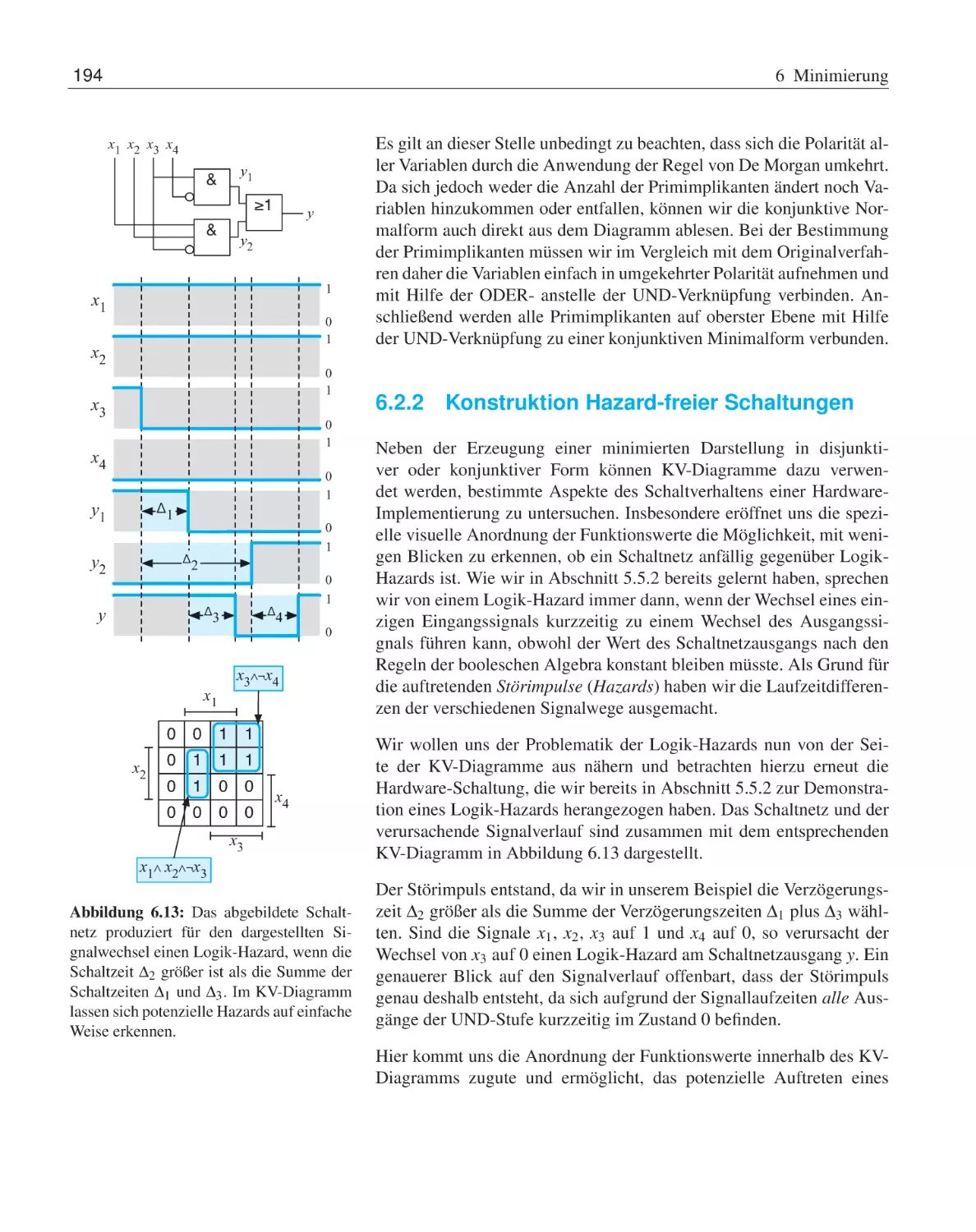 6.2.2 Konstruktion Hazard-freier Schaltungen