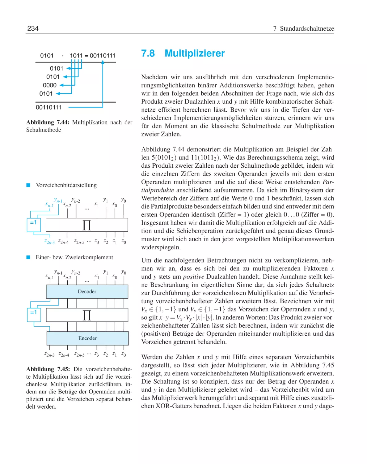 7.8 Multiplizierer