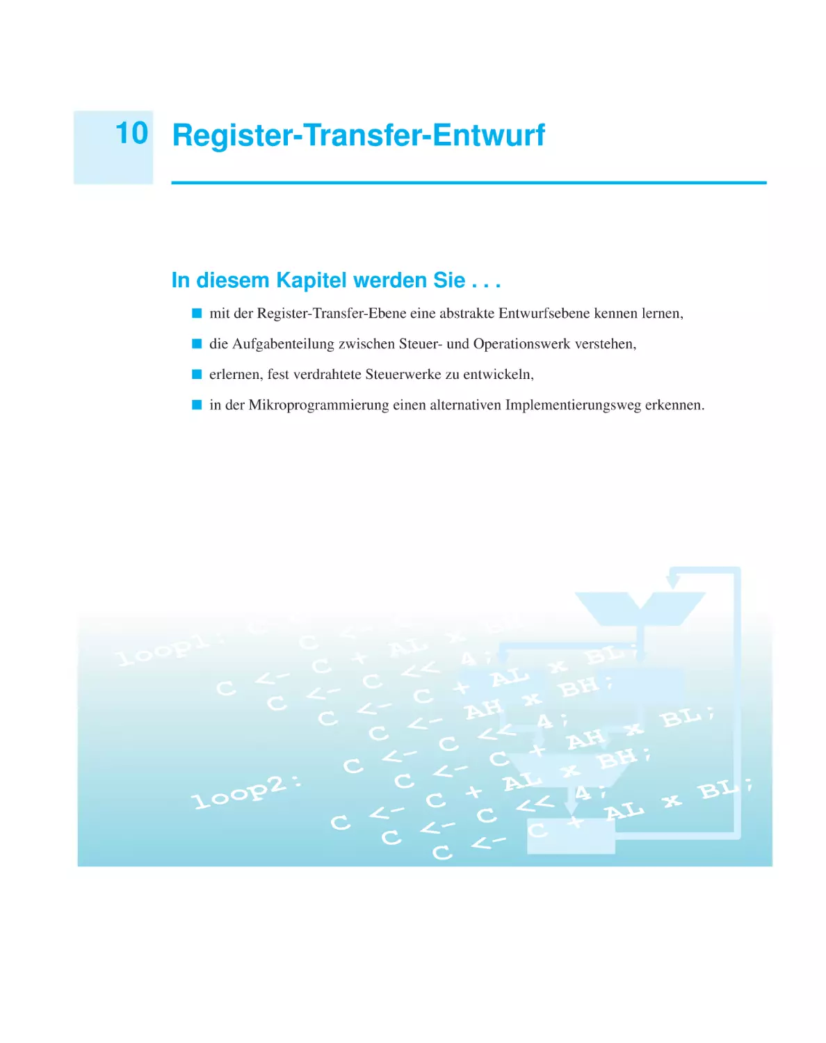 10 Register-Transfer-Entwurf