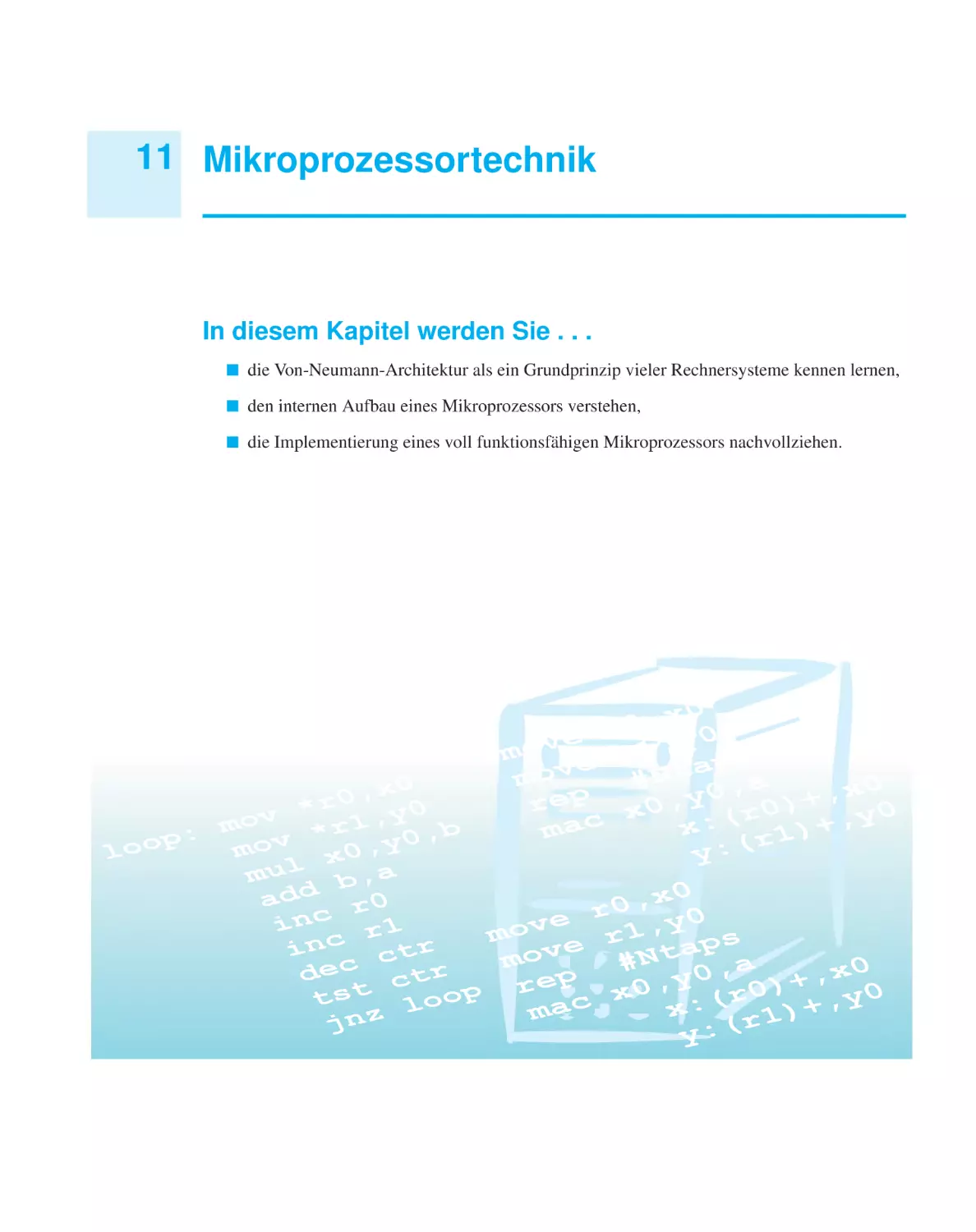 11 Mikroprozessortechnik